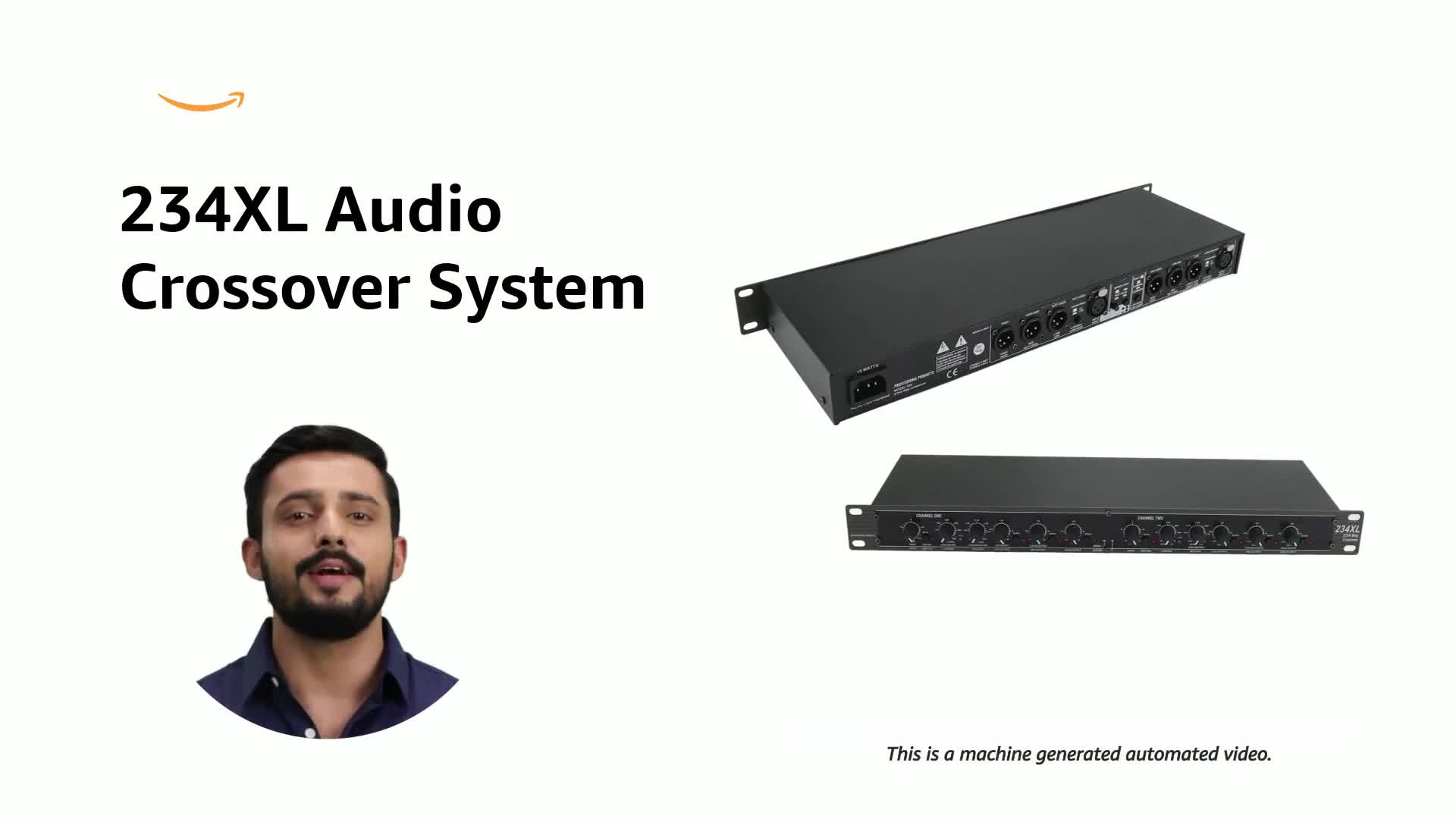 234XL Crossover, Mono 4 Way Crossover for Stage Performance